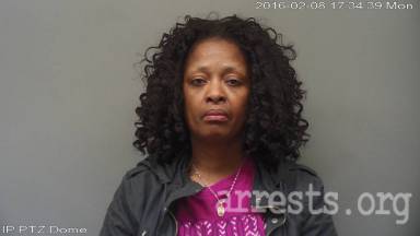 Segrid Yates  Arrest Photo