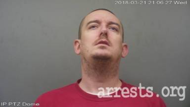 Corey Bevis  Arrest Photo