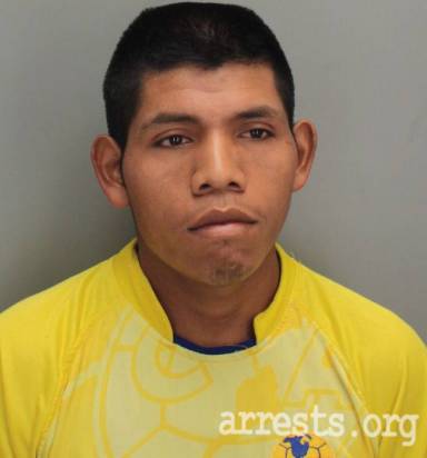 Samuel Aguilar  Arrest Photo