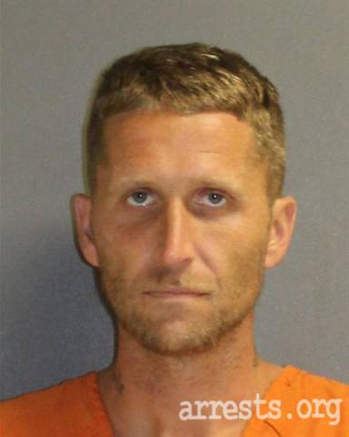 Robert Slover  Arrest Photo