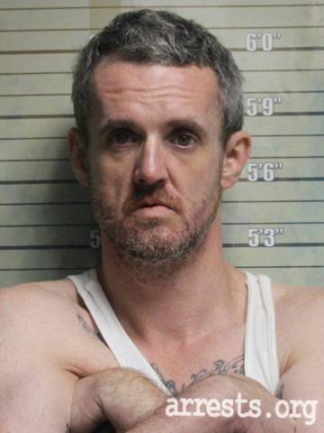 Daniel Irwin  Arrest Photo