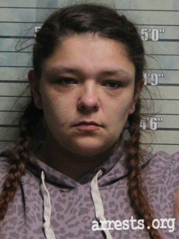 Ashley Whicker  Arrest Photo