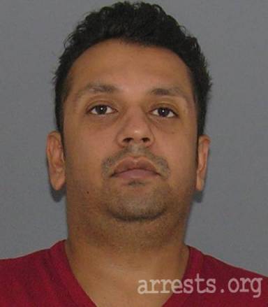 Depesh Patel  Arrest Photo