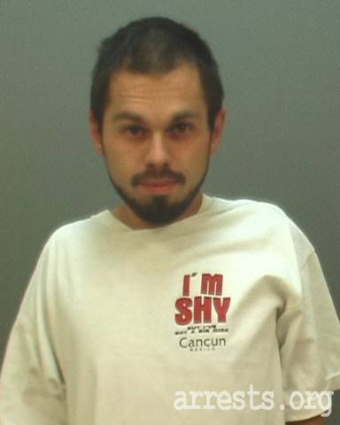Adam Frisch  Arrest Photo