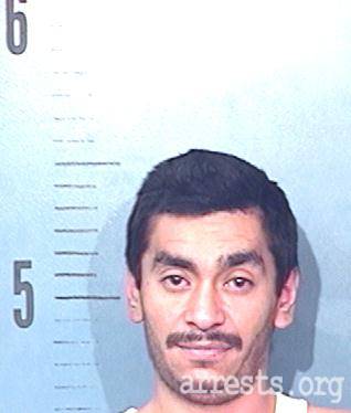Sergio Flores  Arrest Photo